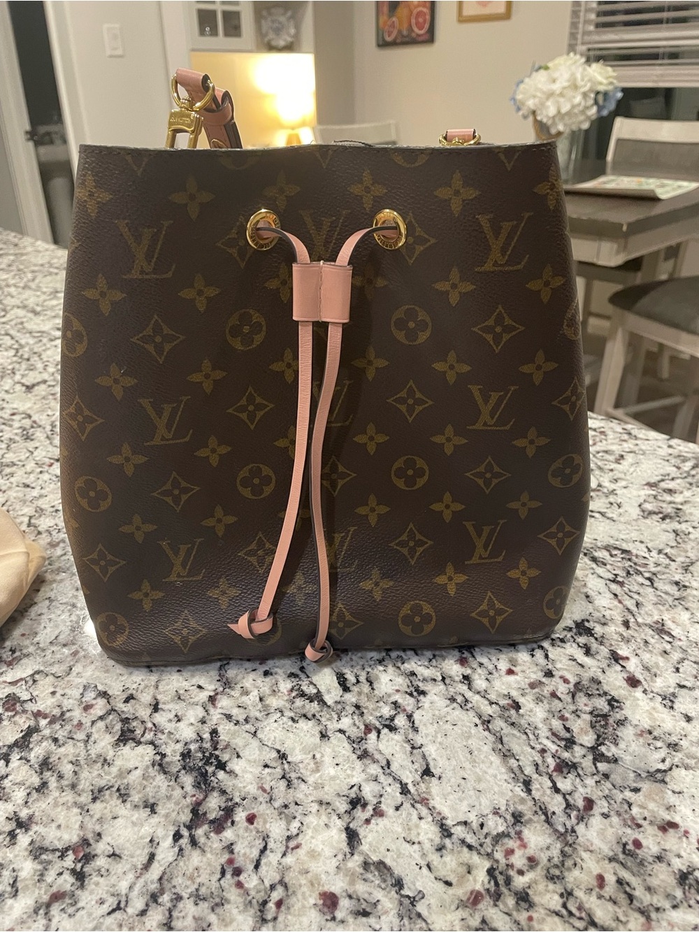 Louis Vuitton Brown Monogram Canvas Bucket Bag Néonoé